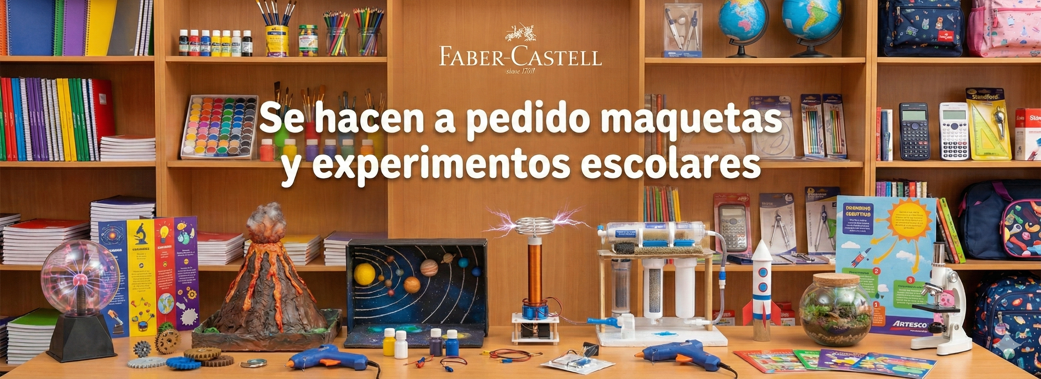 Publicidad de maquetas escolares